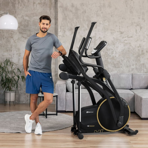 Орбитрек  Hop-Sport HS-250CF Jucon black-gold - фото №9